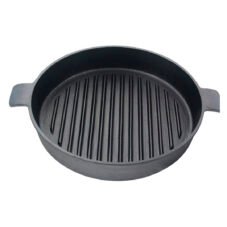 Fissman Apvali ketaus keptuvė grill 26см 4072