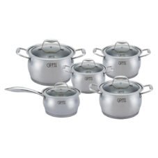 Gipfel Puodų rinkinys CANTATA 10 dalių 1538