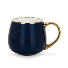 Fissman Porcelianinis puodelis Dark Blue 400 ml 19199