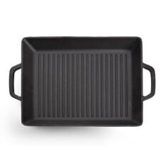 Fissman Stačiakampė ketaus keptuvė grill 32,5x27х4 cm 4136