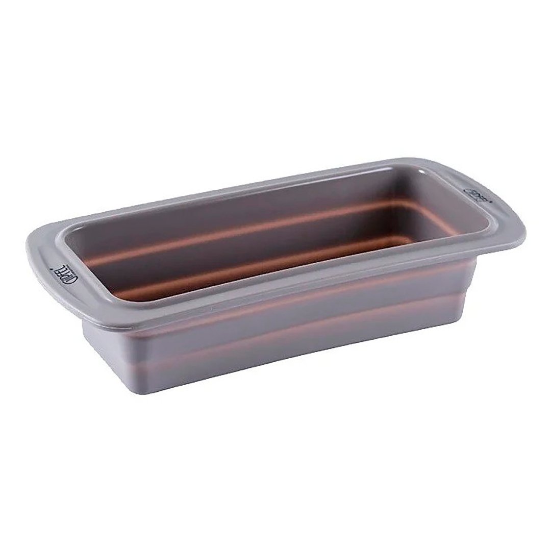 Gipfel Stačiakampe silikoninė kepimo forma su vidine metaline atrama Eco 29x13x7 cm 2521