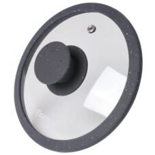 Fissman Stiklinis dangtis su silikoniniu kraštu Arcades 16cm 9909