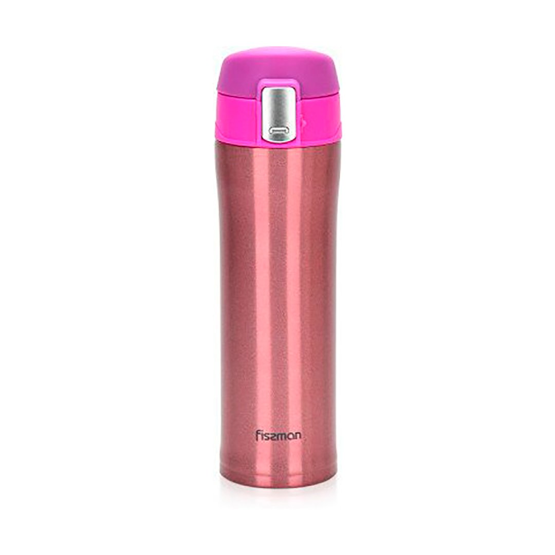 Fissman Termosinis puodelis Pink 450ml 9626