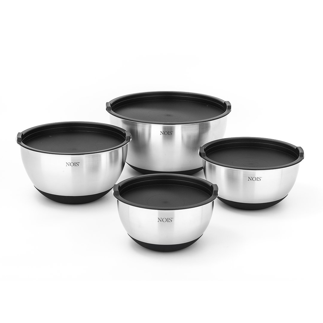 NOIS Dubenėlių su dangčiais rinkinys 8 dalių N-830607